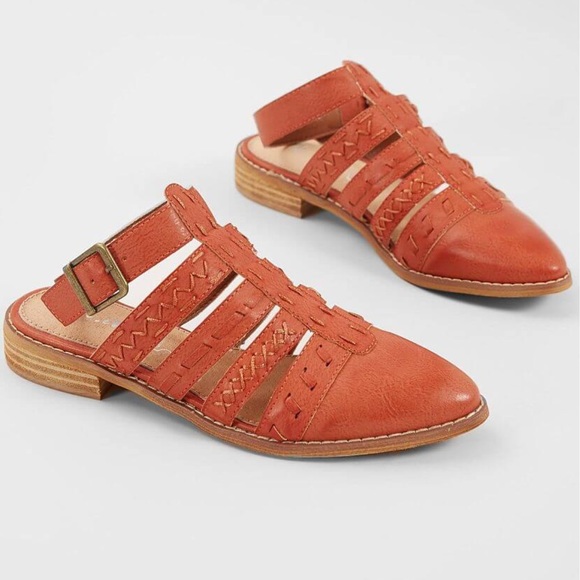 Mi.iM Shoes - Mi.iM Eleanor Zig Zag Gladiator Mules Ankle Strap